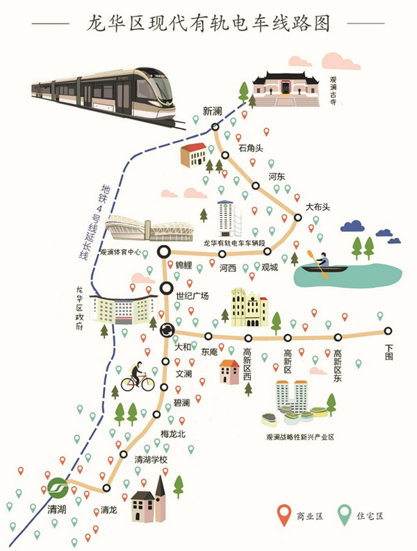 深圳龍華現(xiàn)代有軌電車(chē)廣告