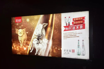農夫山泉新年深圳地鐵廣告投放案例