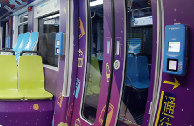 深圳有軌電車(chē)內(nèi)包車(chē)廣告