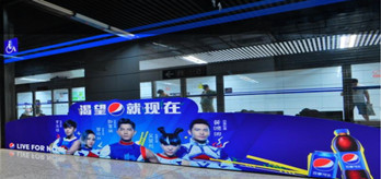 北京地鐵屏蔽門能做廣告嗎？