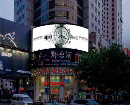 上?；春Ｖ新沸氯A聯(lián)商廈led屏廣告