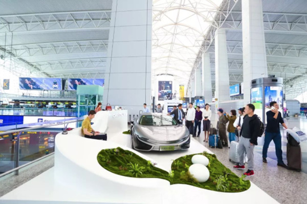 前途汽車(chē)廣州機(jī)場(chǎng)廣告投放案例