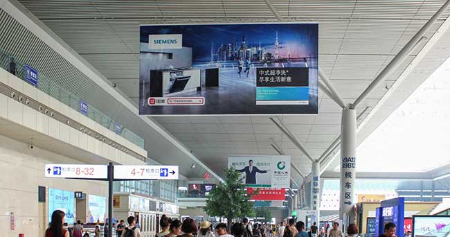 鄭州高鐵站廣告中候車(chē)廳有哪些優(yōu)質(zhì)媒體？