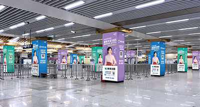 西安地鐵品牌列陣、品牌森林