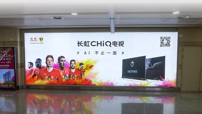 大連機(jī)場一層到達(dá)通廊處燈箱媒體怎么樣？