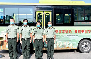 八一建軍節(jié)“擁軍號”青島公交車廣告線路案例，公交車廣告效果