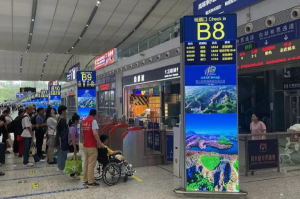 深圳北站LED廣告價格，深圳北高鐵站候車大廳廣告全覆蓋廣告案例