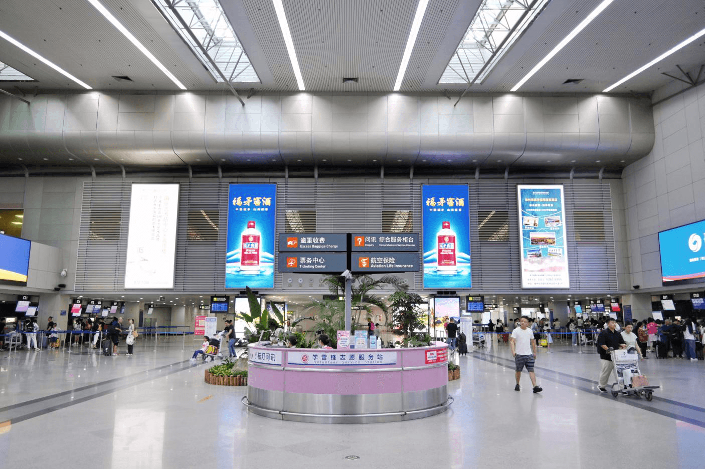 福州長樂機(jī)場廣告價格收費(fèi)多少錢？福州機(jī)場出發(fā)到達(dá)春運(yùn)熱門廣告