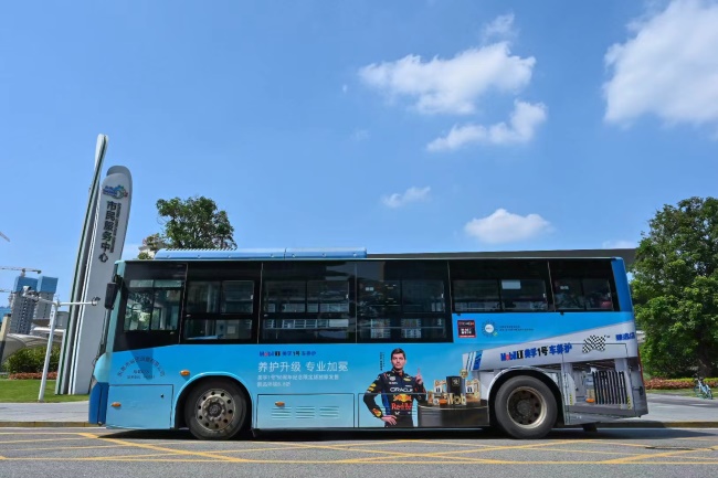 東莞公交廣告車身貼紙巴士廣告線路案例圖，東莞公交車巴士廣告價格收費